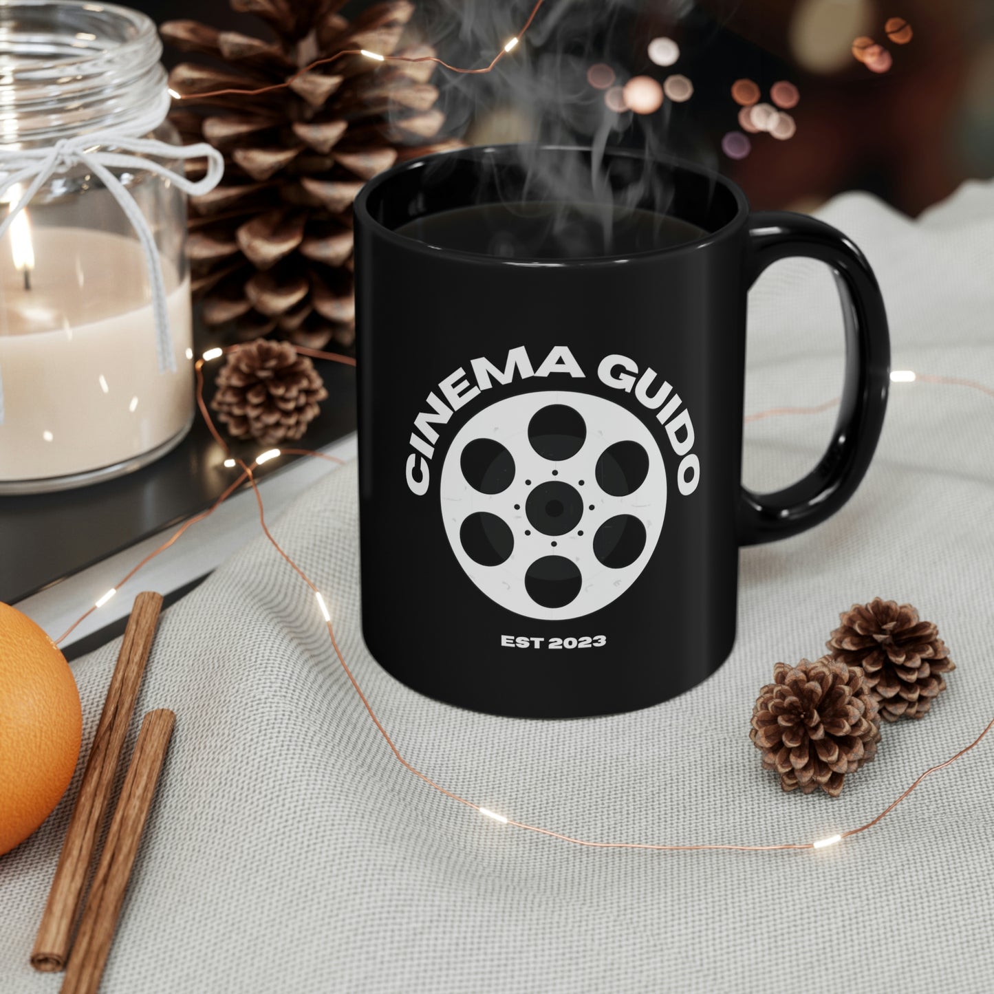 Cinema Guido 11oz Black Mug